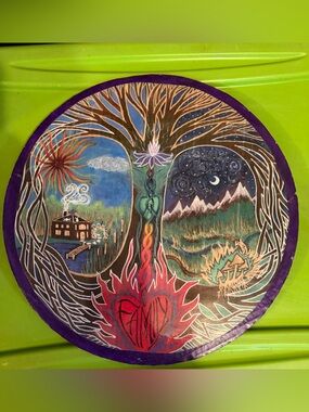 Tree of Life Wall Handmade Art Tree Life Wall Decor Family Tree Wall Hanging